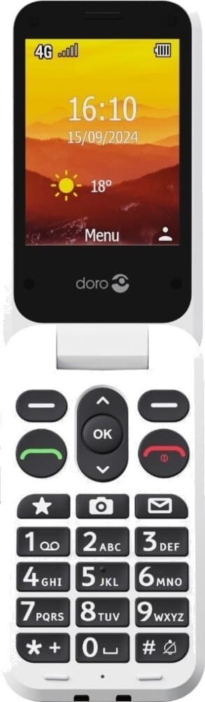Doro Leva L31 Grafitgrå/Vit