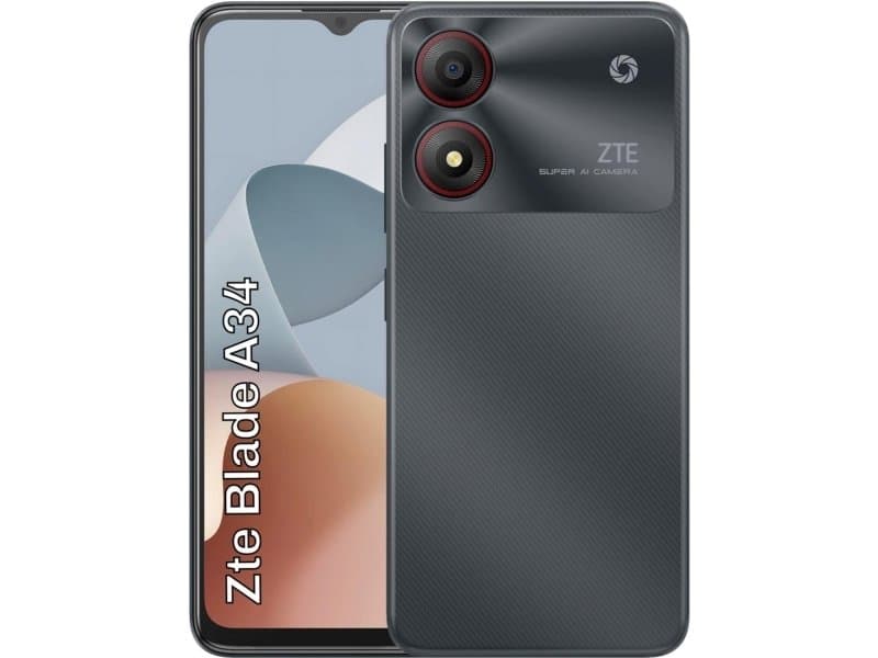 ZTE Blade A34 2GB/64GB Grå