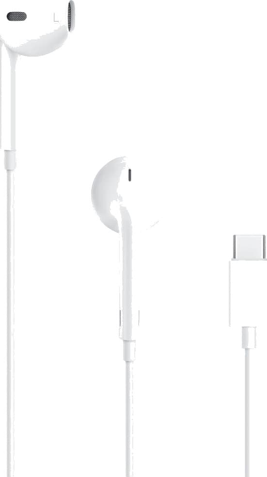 Apple EarPods in-ear hodetelefoner (hvit, USB-C)