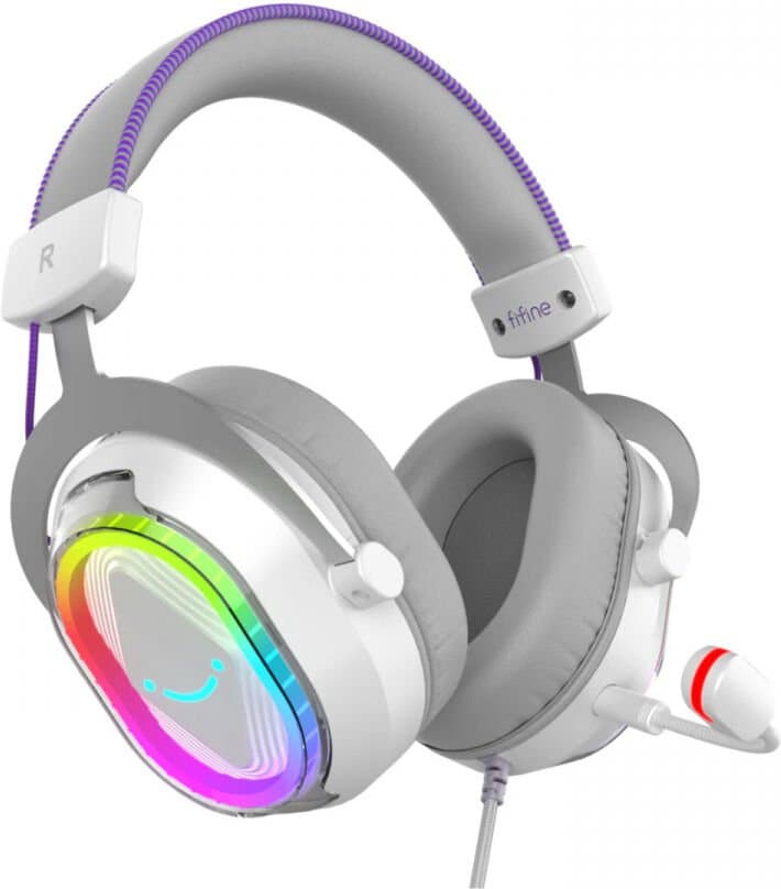 Fifine H13 Gaming Headset Hvit