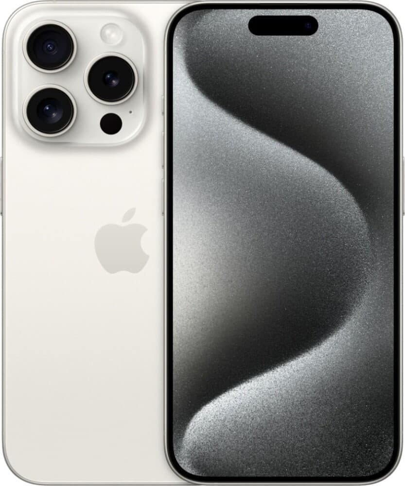 Apple iPhone 15 Pro 256GB Titanium Hvit