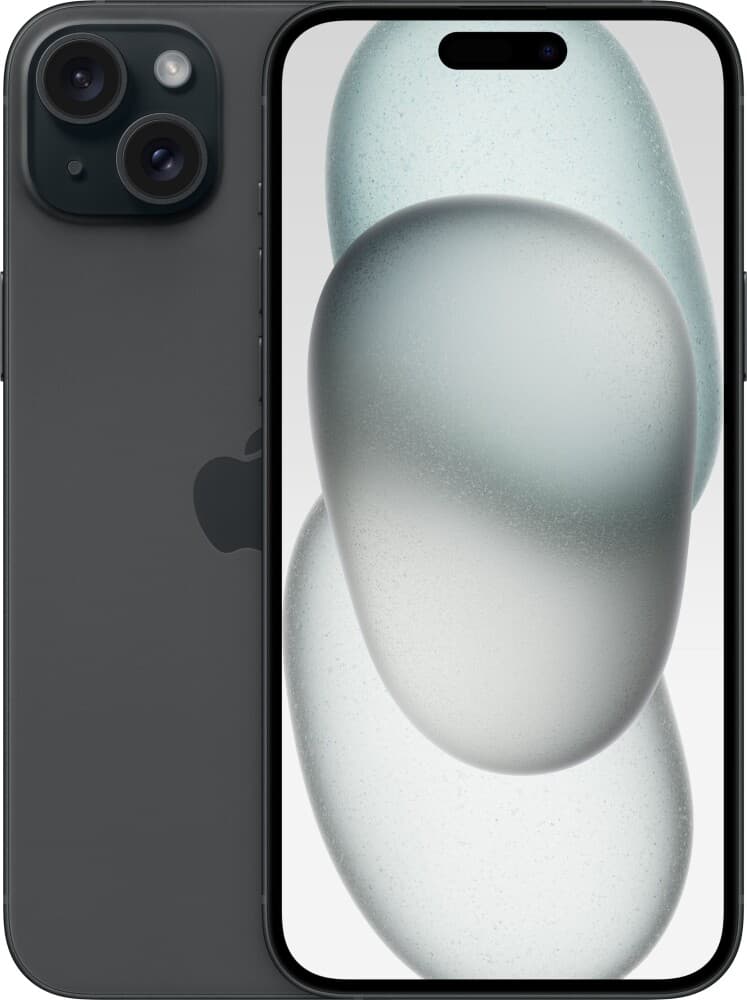 Apple iPhone 15 Plus 128GB Titanium Svart