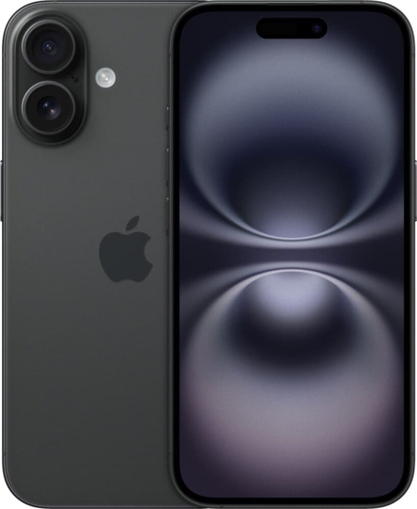 Apple iPhone 16 256GB Sort
