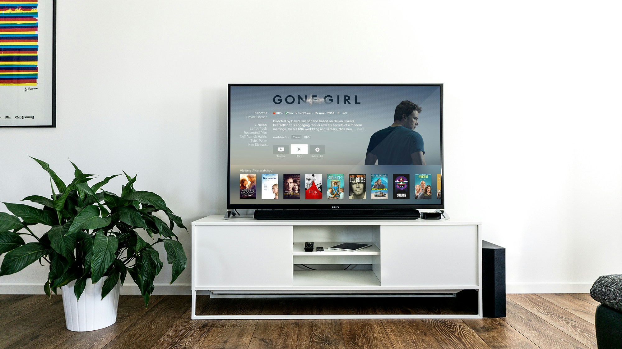 hvordan velge tv benk: TV på et lite TV-stativ