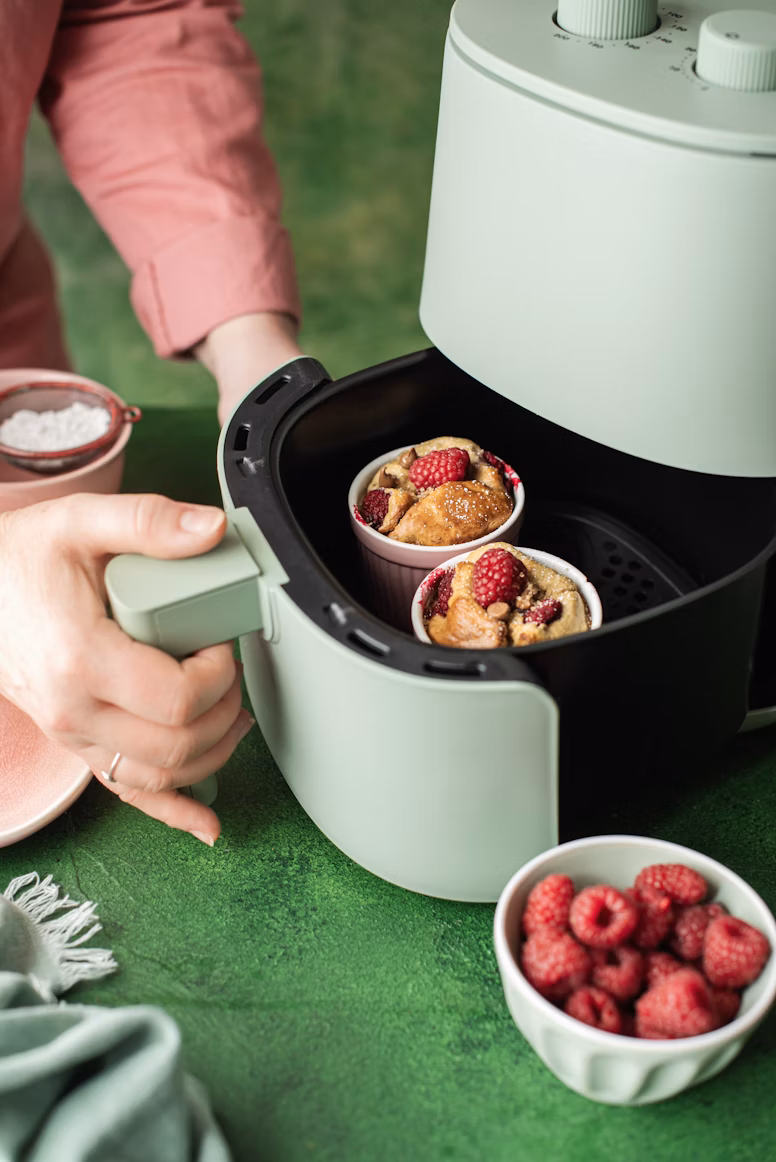 hvordan bruke airfryer