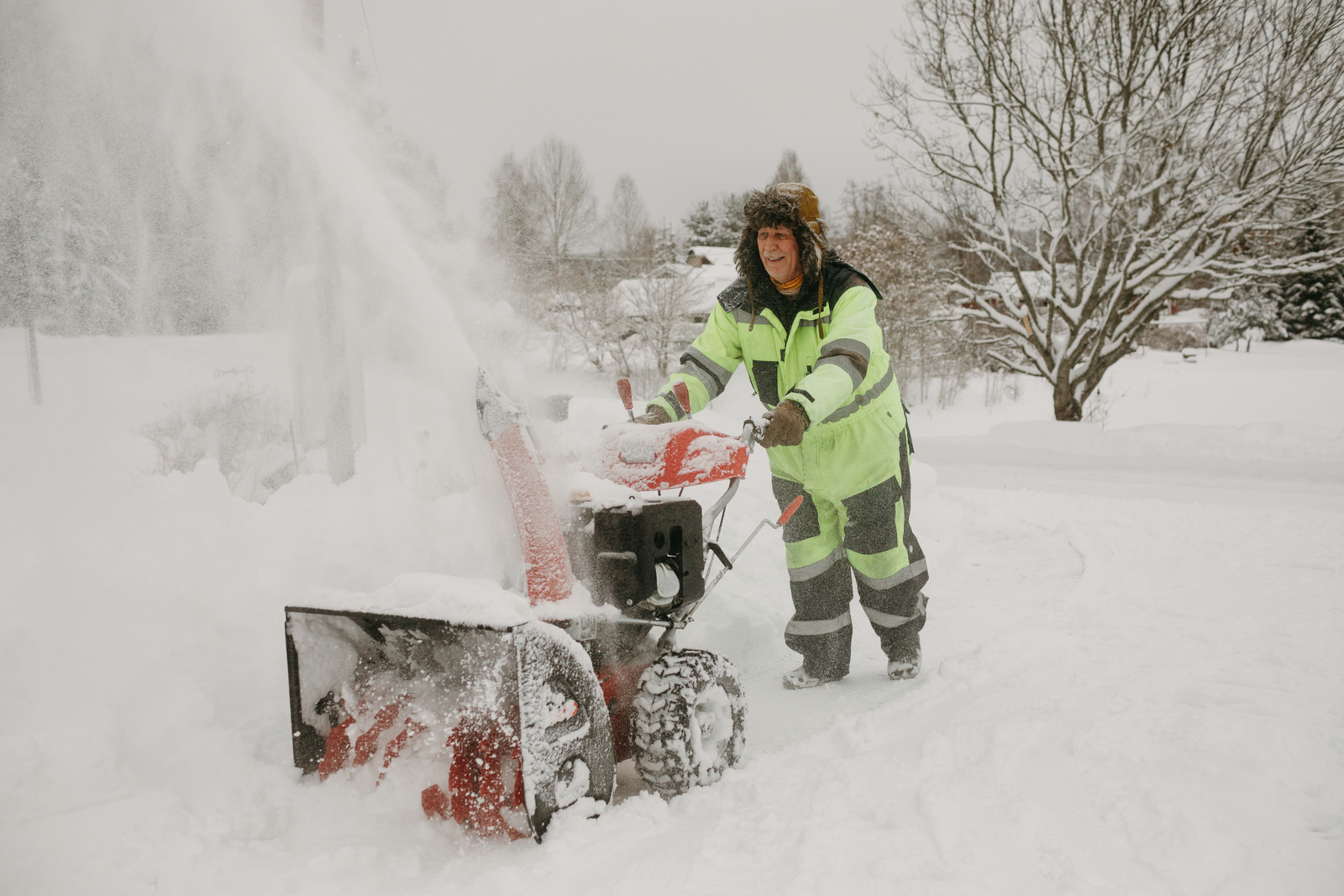 hvordan velge riktig snøfreser: snøplog