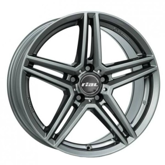 Rial M10 Metal Grey 8.5x18 5x112 ET48 B66.6