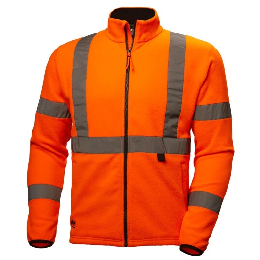 HH Workwear Workwear Helly Hansen Addvis Hi Vis Fleecejakke Oransje XXXL