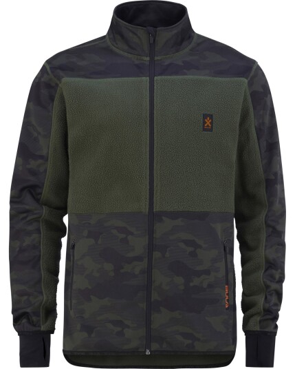 Bula Camo Fleece Jacket M Dolive (Storlek L)