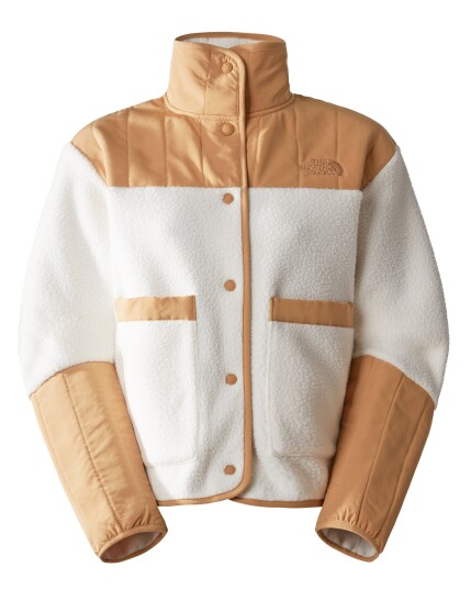 The North Face Cragmont Fleece Jacket W Gardenia White/Almond Butter (Storlek S)