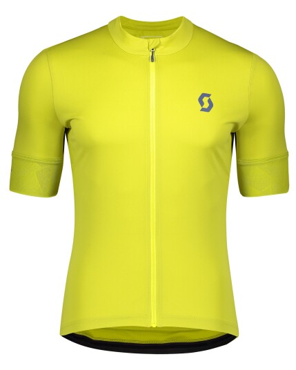 Scott Endurance 10 S/S Shirt M Lemongrass Yellow/Nightfall Blue (Storlek S)