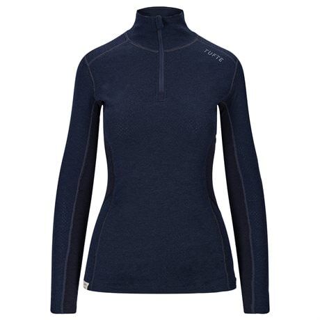 Tufte Polarflik Half Zip, Dame Dress Blues/Sky Captain (#282934) Dame L