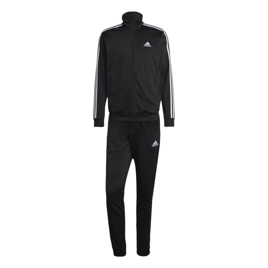 Adidas Basic 3 Stripes Tricot Tracksuit joggedress herre XXL BLACK