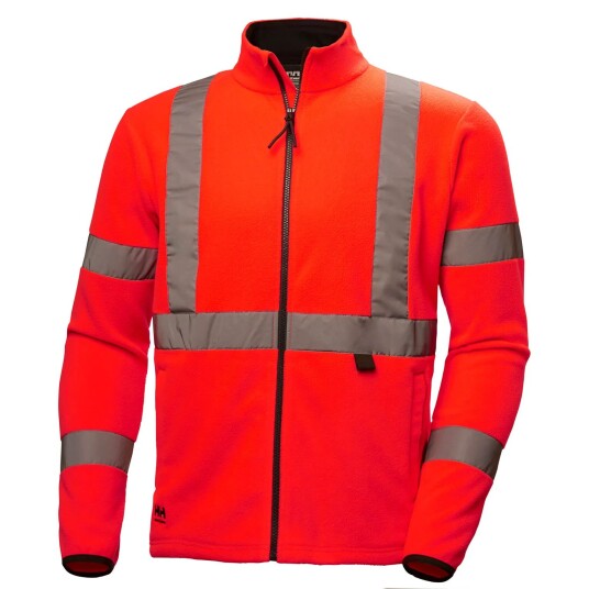 HH Workwear Workwear Helly Hansen Addvis Hi Vis Fleecejakke Rød XXXL