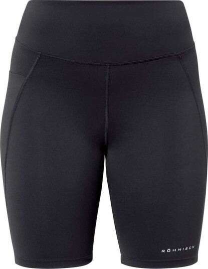 R�hnisch Women's Flattering High Waist Bike Tights Sort S Woman