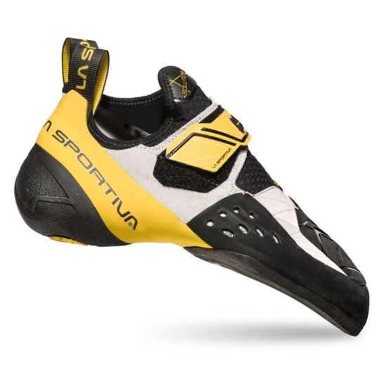 La Sportiva Solution 36.5, White/Yellow