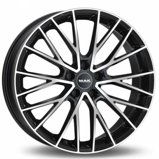 Mak Speciale Black Machined Face 9x22 5x110 ET29 B65.1