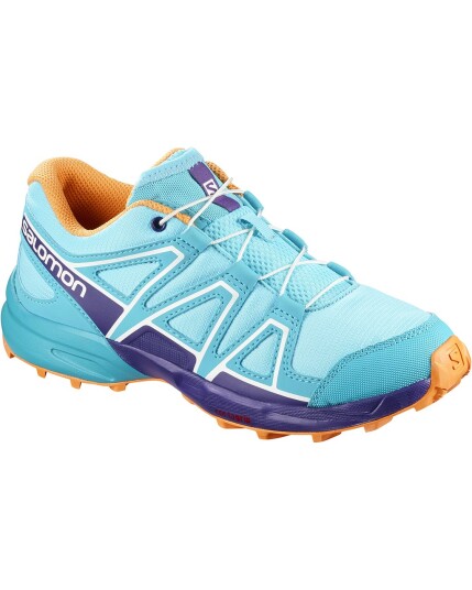 Salomon Speedcross JR Blue Curac/Acai/Bird Of Pa (Storlek 32)