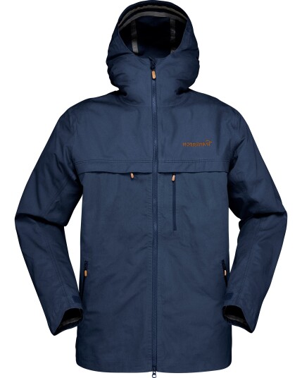 Norrøna Svalbard Cotton Jacket M Indigo Night (Storlek L)