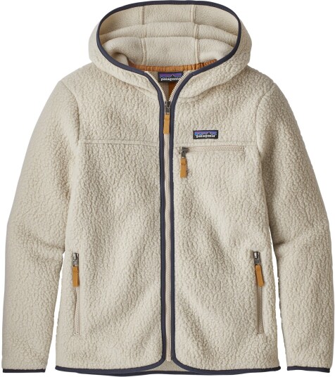 Patagonia Retro Pile Hoody Dame Pelican S