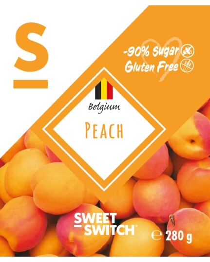 Sweet-Switch Peach Stevia Spread 280g