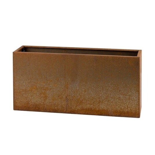 Blomsterkasse Recal Corten 120x30x60