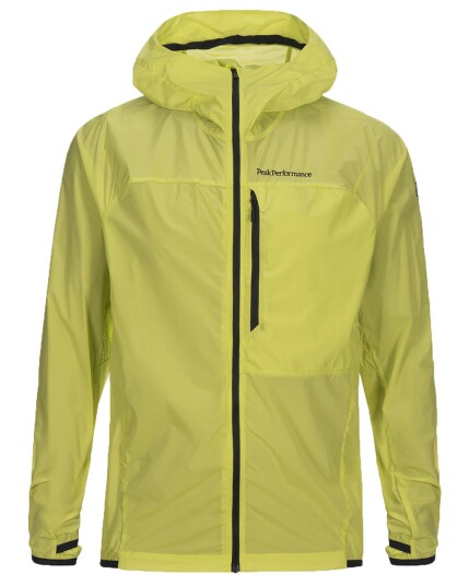 Peak Performance Raywind Jacket M Blaze Lime (Storlek S)