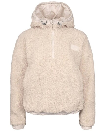 Johaug Sway Pile Hoodie W Light Beige (Storlek L)