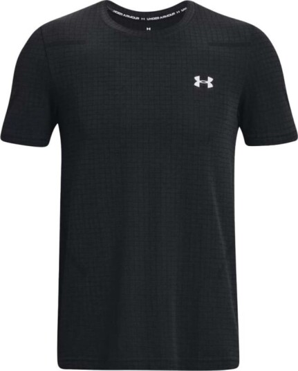 Under Armour Men's UA Seamless Grid SS S, Black