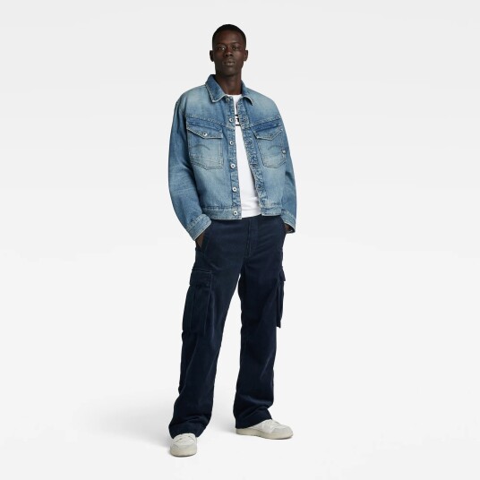 G-Star RAW Dakota Jacket - Medium blue - Men L Medium blue male