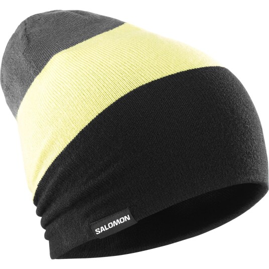 Salomon Flatspin Reversible Beanie Deep Black/charlock/periscope OneSize