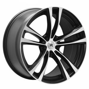 R-Series R3 Black Polish 9x19 5x130 ET45 B71.6