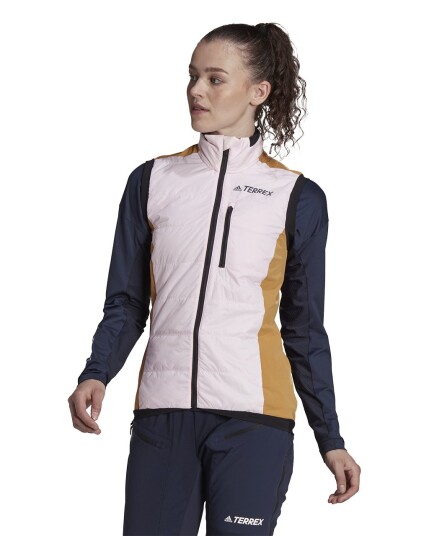 Adidas TERREX Hybrid Insulated Vest W Mesa/CLPink (Storlek XL)