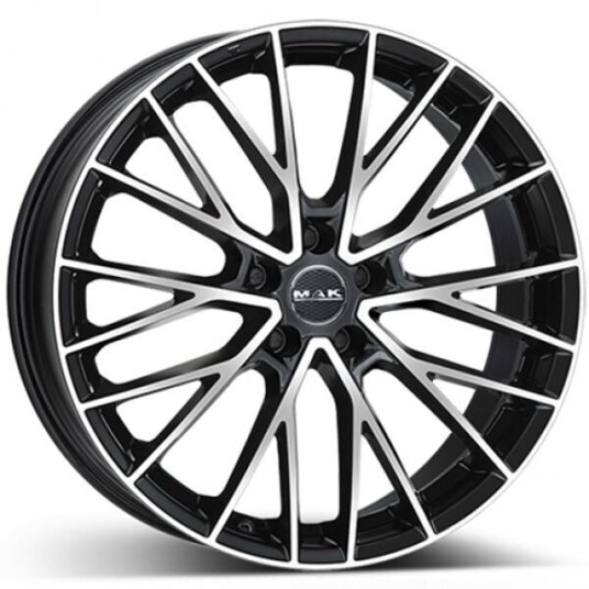 Mak Speciale Black Polished 8.5x20 5x112 ET27 B66.6