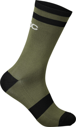 POC Lure MTB Sock Long M/40-42, Epidote Green/Uranium Black