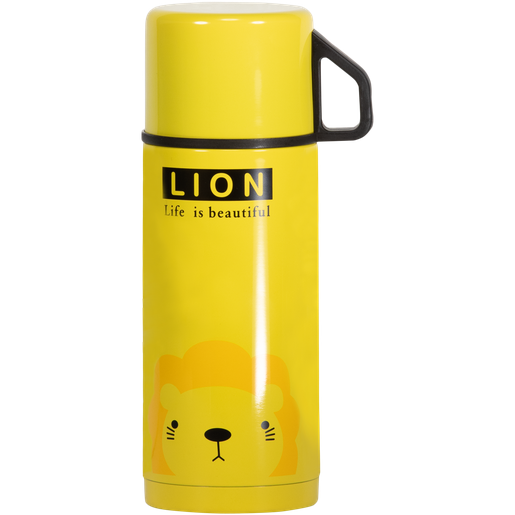 Mackenzie Kids Thermos Lion 350 Ml, termos 350ml Yellow / Lion