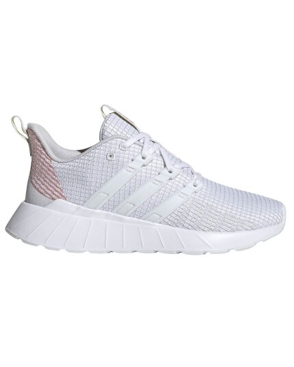 Adidas Questar Flow JR DSH Grey/FTW White/GLO Pink (Storlek 35 EU)