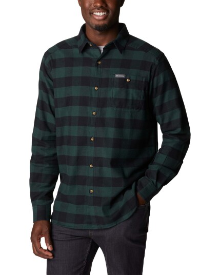 Columbia Cornell Woods™ Flannel L/S Shirt M Spruce Buffalo (Storlek S)