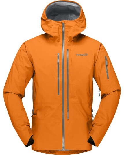 Norrøna Lofoten Gore-Tex Pro Jacket M Orange Popsicle (Storlek M)