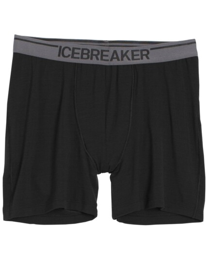 Icebreaker Anatomica Boxers M Black/Monsoon (Storlek S )