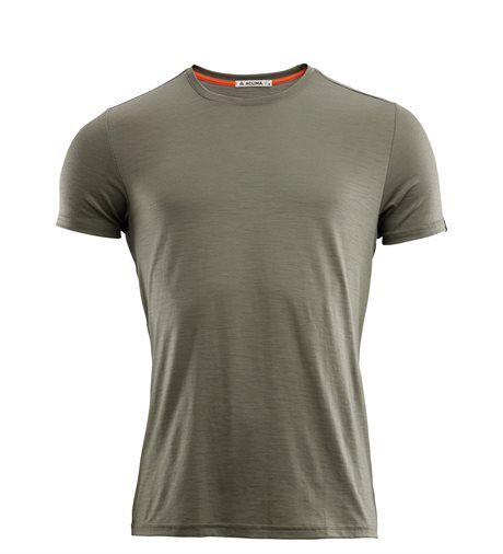 Aclima LightWool T-shirt, Mann Ranger Green (#666554) Herre S