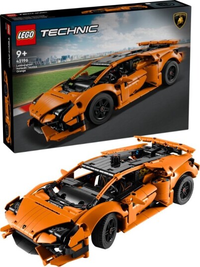 LEGO Technic 42196 Oransje Lamborghini Huracán Tecnica