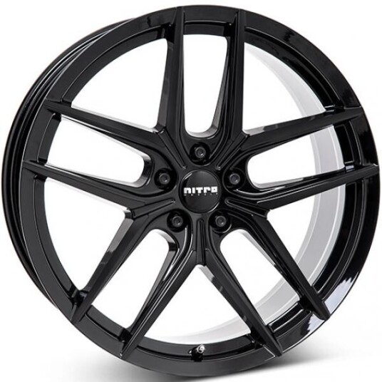 Nitro Throne Ff Gloss Black 9x20 5x108 ET40 B63.3