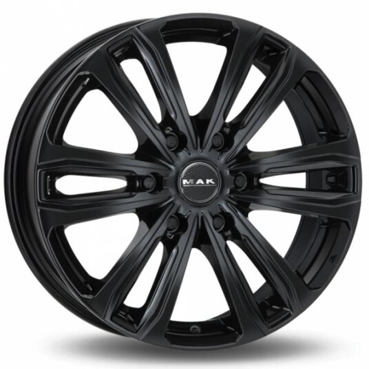 Mak Safari6 Gloss Black 8x18 6x130 ET53 B84.1