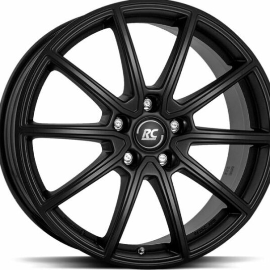 Brock Rc32 Satin Black Matt 7.5x19 5x112 ET32 B66.7