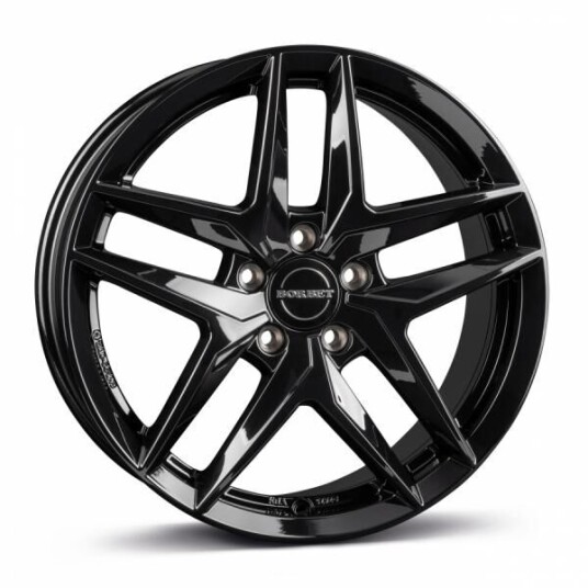 Borbet Z Black Glossy 7.5x18 5x112 ET44 B66.6