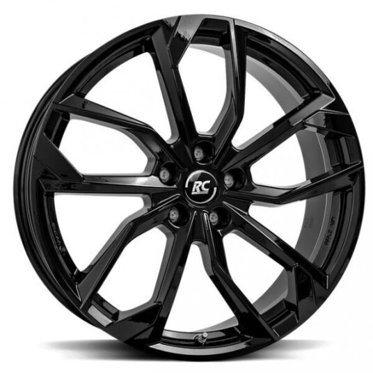 Brock Rc34 Shiny Black 7.5x17 5x100 ET51 B57.1