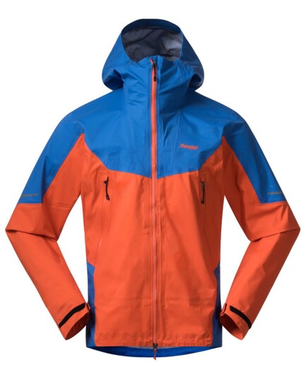 Bergans Senja 3L Jacket M Br Magma/Strongblue (Storlek S)