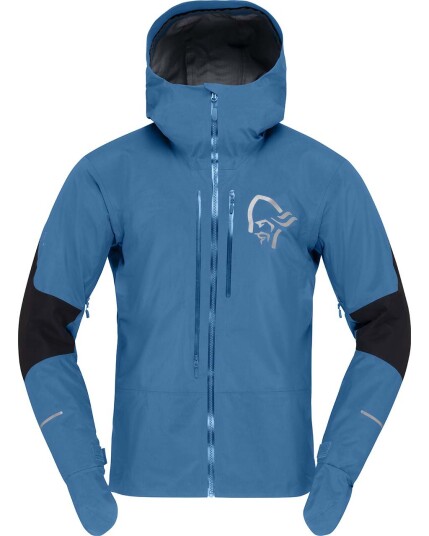 Norrøna Fjørå Gore-Tex Pro Jacket M Mykonos Blue (Storlek XL)