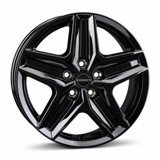 Borbet Cwz Black Glossy 7.5x18 5x130 ET53 B78.1